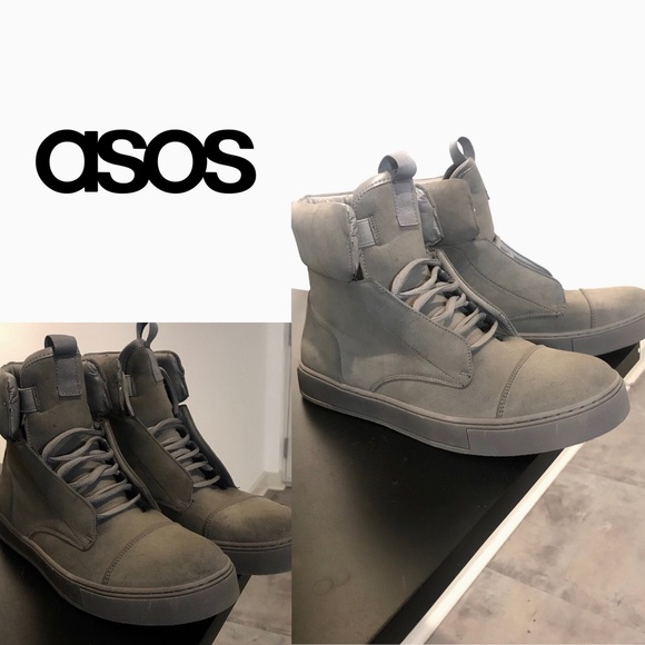asos high top sneakers